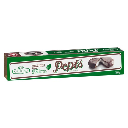 Ganong Dark Chocolate Cream Mints 100 g