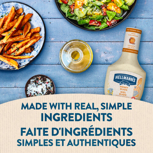 Hellmann'S Salad Dressing Honey Dijon Ideal For gain Bowls Marinades