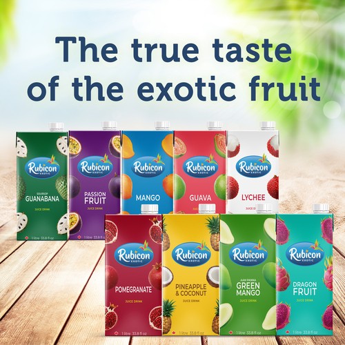 Rubicon Exotic Juice Pomegranate 1 L