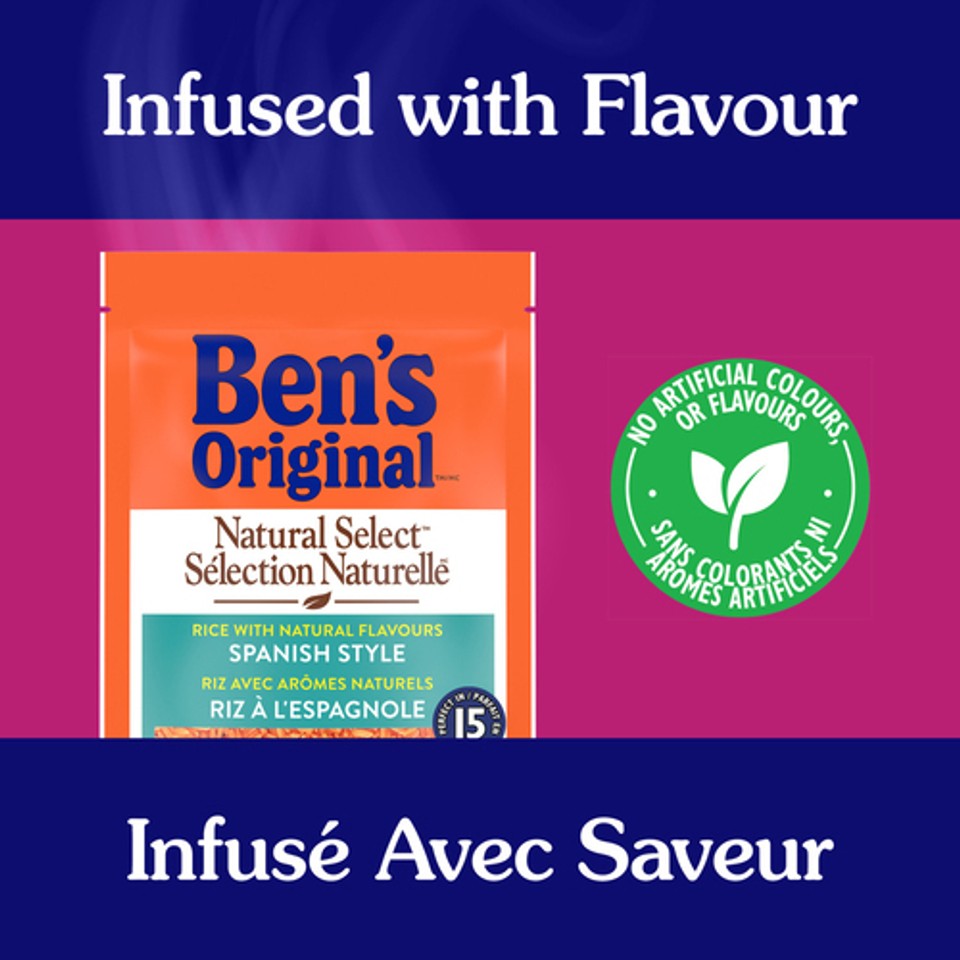 Ben's Original Natural Select Rice Spanish Style 397 g - Voilà Online ...
