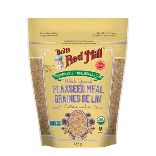 Bob's Red Mill Organic Flaxseed Meal Brown 453 g