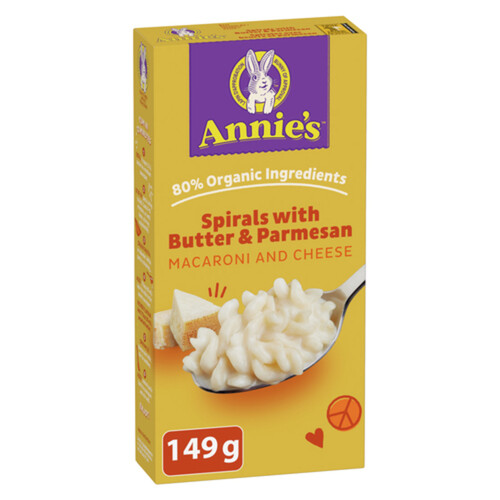 Annie's Spirals with Butter & Parmesan Macaroni and Cheese 149 g