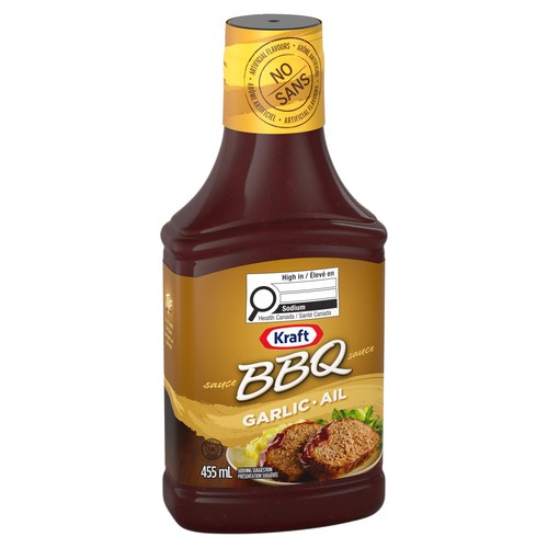 Kraft BBQ Sauce Garlic 455 ml