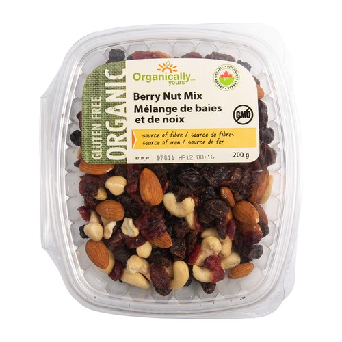 Organically Yours Organic Berry Nut Mix 200 g