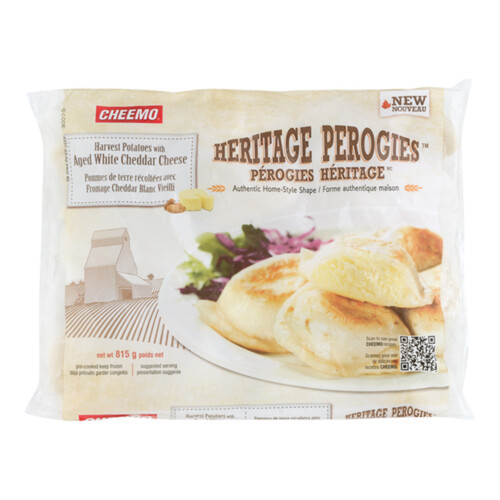 Cheemo Perogies Aged White Cheddar 815 g (frozen)