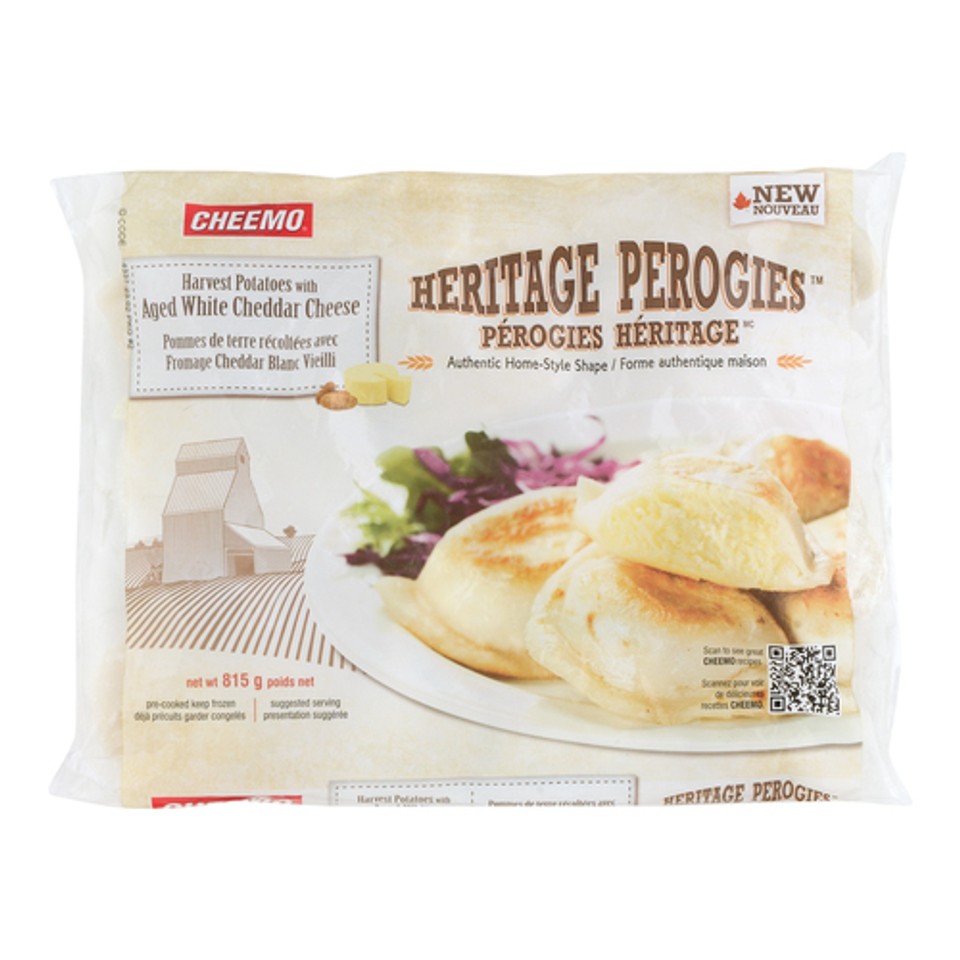 Cheemo Perogies Aged White Cheddar 815 g (frozen) - Voilà Online ...
