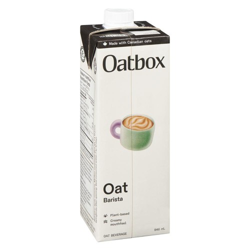 Oatbox Plant Based Barista Oat Beverage 946 ml