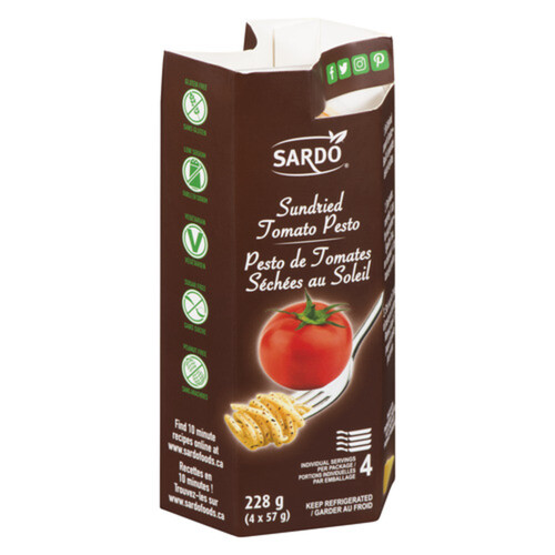 Sardo Sundried Tomato Pesto 228 g