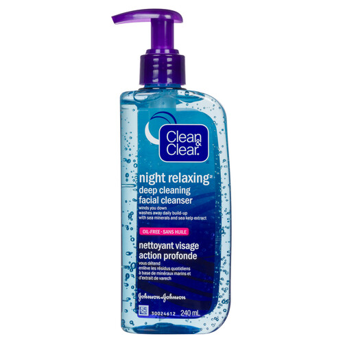 Clean & Clear Night Relax Facial Cleanser 240 ml