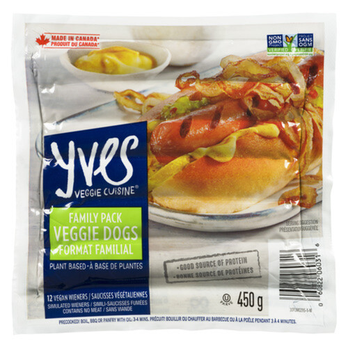 Yves Veggie Cuisine Family Pack Veggie Wieners 450 g