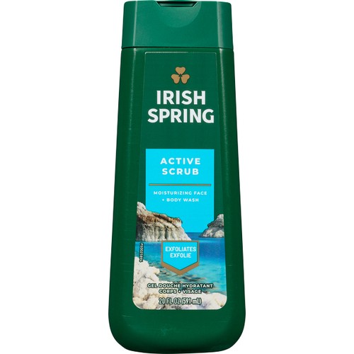 Irish Spring Body Wash Deep Action Scrub 591 ml