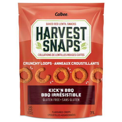 Harvest Snaps Gluten-Free Flavoured Crisps Kick'n BBQ 71 g