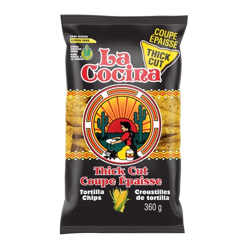 La Cocina Tortilla Chips Thick Cut 360 g