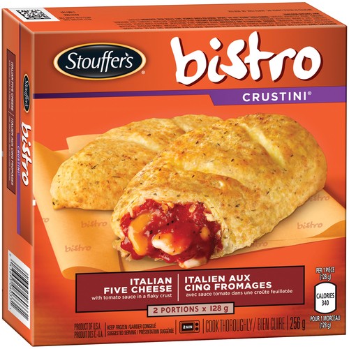 Stouffer's Frozen Italian 5 Cheese Bistro Crustini 256 g