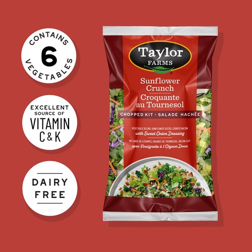 Taylor Farms Chopped Salad Kit Sunflower Crunch 326 g