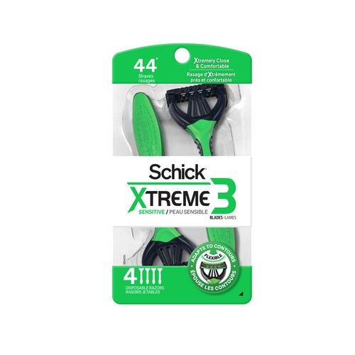 Schick Disposable Razors Xtreme Sensitive 4 Pack