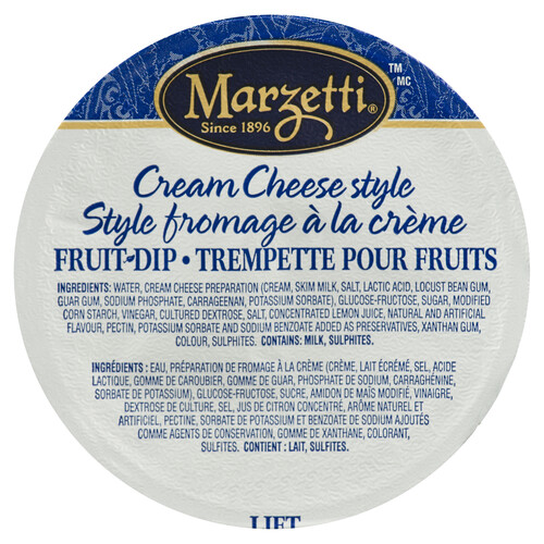Marzetti Fruit Dip Cream Cheese Style 106 g