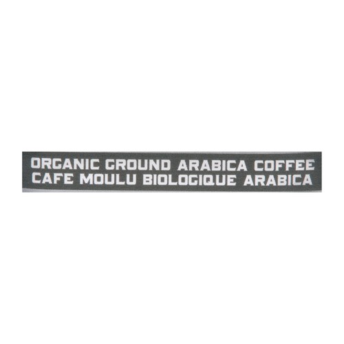 Full Steam Organic Ground Coffee Arabica Medium Roast 300 g