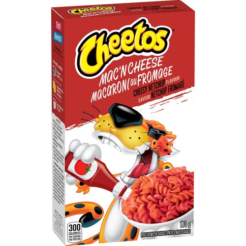 Cheetos Mac ’N Cheese Pasta with Sauce Cheesy Ketchup Flavour 170 g