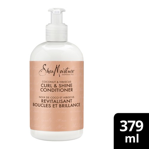 Shea Moisture Curl & Shine Sulfate Free Conditioner Coconut & Hibiscus 379 ml