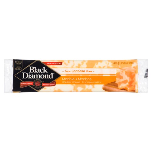 Black Diamond Lactose Free Cheese Bar Marble 400 g