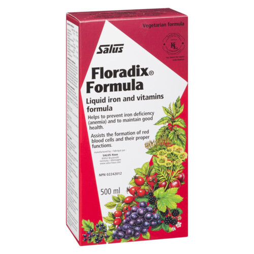 Salus Floradix Formula Liquid Iron 500 ml