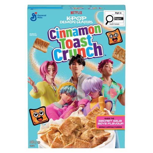 Cinnamon Toast Crunch Cereal Secret Saja Boys Flavour 340 g