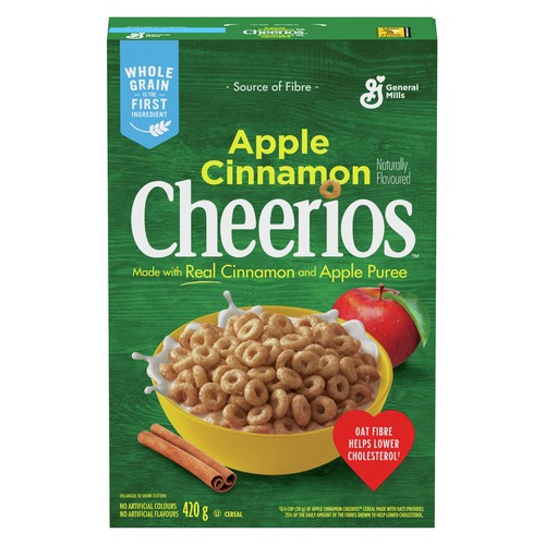 Cheerios Cereal Naturally Flavoured Apple Cinnamon 420 g