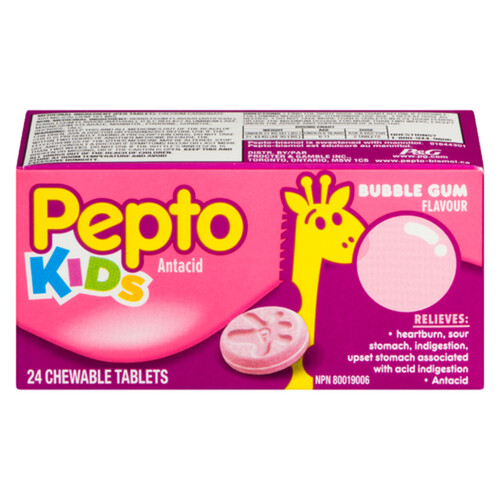 Pepto Children's Chewable Tablets 24 EA