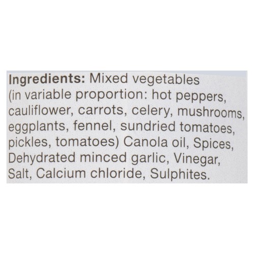 Regina Molisana Antipasto Mixed Vegetable In Oil Hot 375 ml