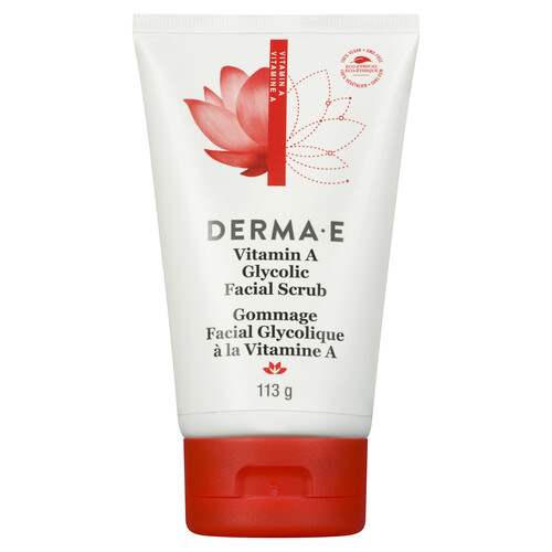 DERMA E Glycolic Vitamin A Scrub 113 g