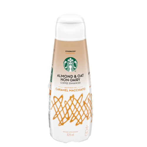 Starbucks Non-Dairy Creamer Almond & Oat Caramel 828 ml