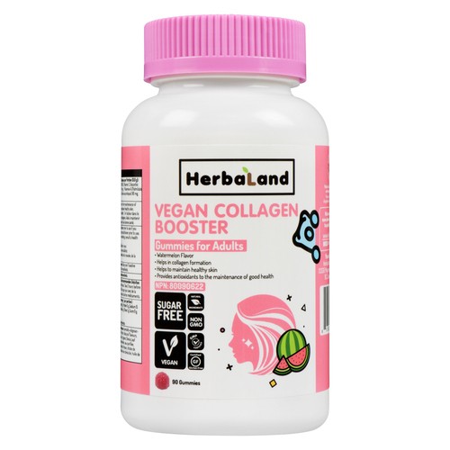 Herbaland Vegan Collagen Gummies for Adults 90 ea