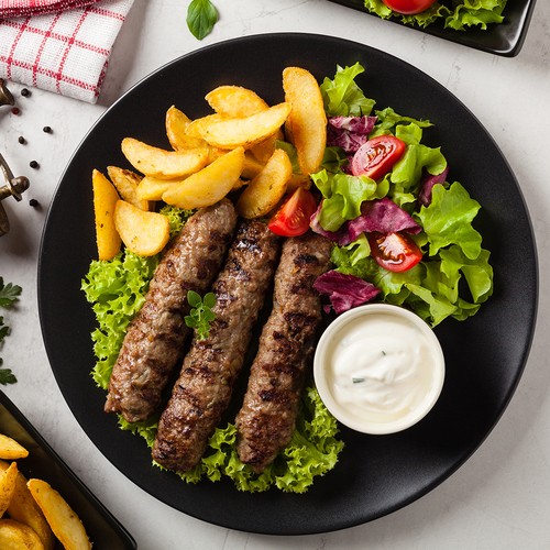 Ready-to-Cook Pork Kefta 3 Pepper Glaze