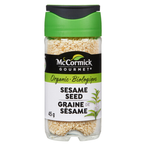 McCormick Gourmet Organic Sesame Seeds 45 g