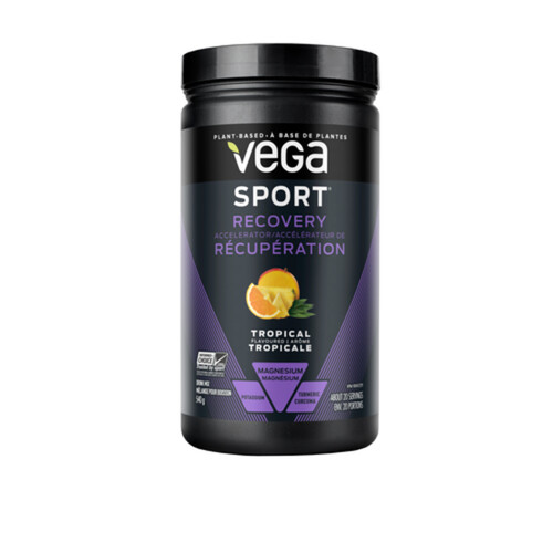 Vega Sport Vegan Recovery Accelerator Powder Tropical 540 g