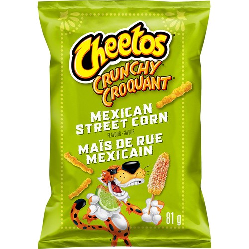 Cheetos Crunchy Mexican Street Corn Flavour Cheese Flavoured Snacks 81 g