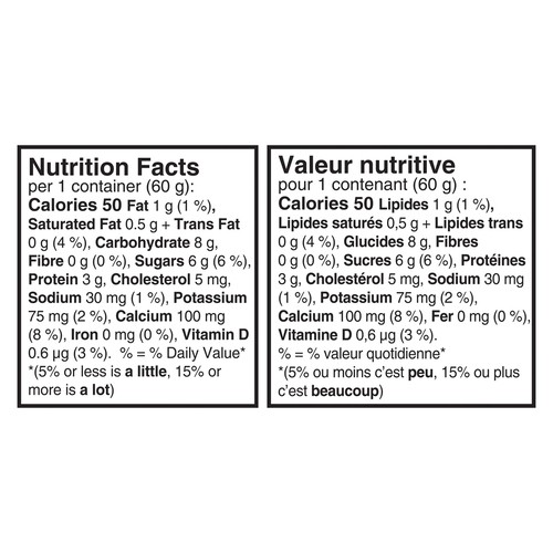 Yop 2% Minigo Duo Kids Snack Variety Pack 6 x 60g
