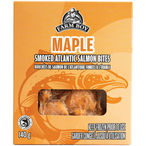 Farm Boy Atlantic Smoked Salmon Bites Maple 140 g