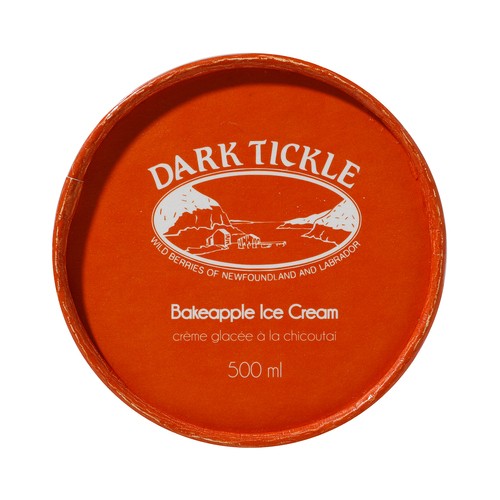 Dark Tickle Ice Cream Bakeapple 500 ml