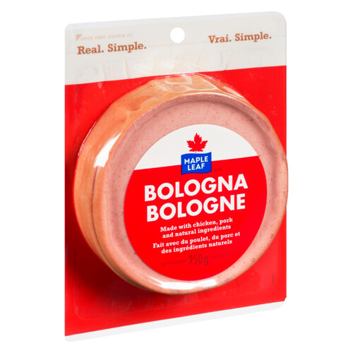 Maple Leaf Natural Sliced Bologna 250 g