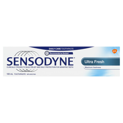 Sensodyne Ultra Fresh Foam Toothpaste 100 ml