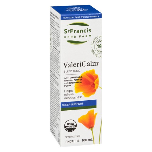 St. Francis Herb Farm Tincture Sleep Support Valericalm 100 ml