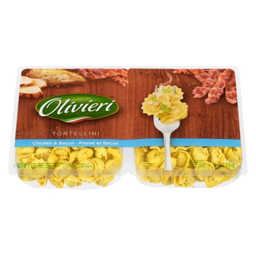 Olivieri Pasta Tortellini (Twin) Chicken & Bacon 450 g