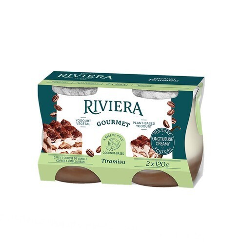 Maison Riviera Plant Based Yogurt Tiramisu 2 x 120 g