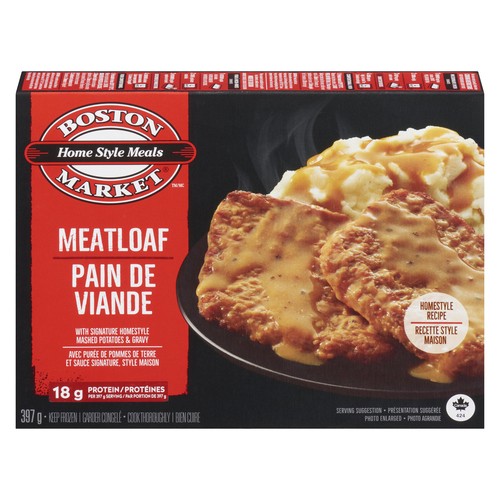 Boston Market Frozen Entree Meatloaf 397 g