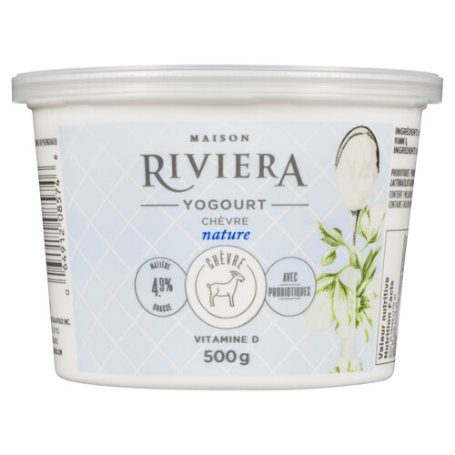 Riviera Goat Yogurt Plain 500 g