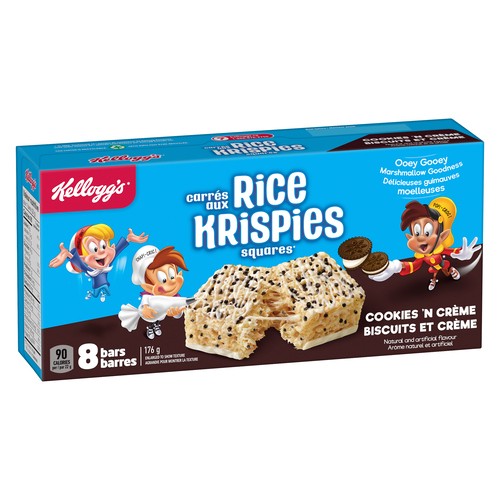Kellogg's Rice Krispies Treats Cookies 'N Creme 8 x 22  g