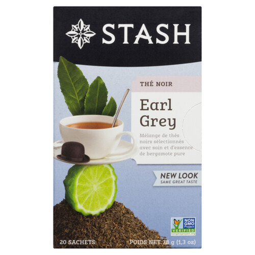 Stash Black Tea Earl Grey 20 Tea Bags