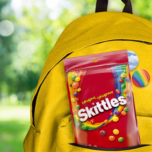 Skittles Chewy Candy Original Bowl Size Bag 320 g